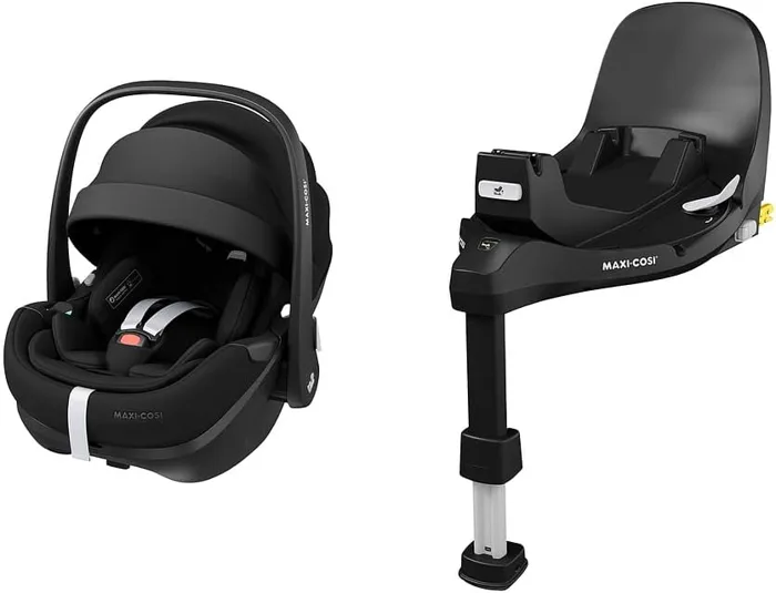 Bebê conforto Maxi-Cosi Pebble com base FamilyFix giratória