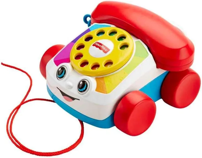 Telefone Feliz Fisher-Price de puxar