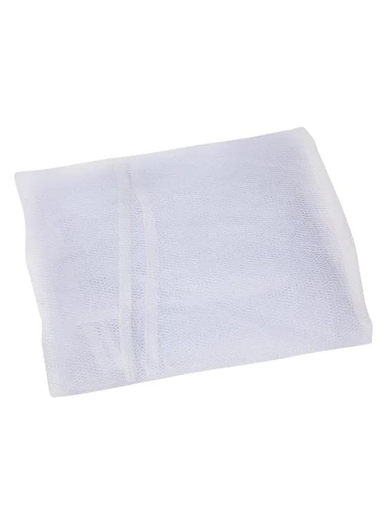 Mosquiteiro Papi branco de tule para carrinho, dobrado