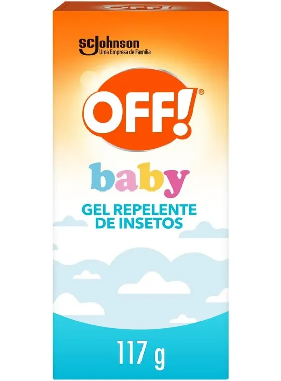 Repelente OFF! Baby em gel com icaridina, bisnaga de 117 g