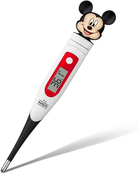 Termômetro digital Mickey Disney ponta flexível Multilaser